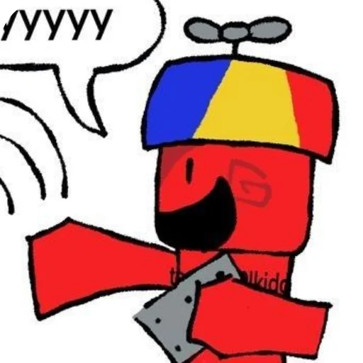  – стикер для Telegram