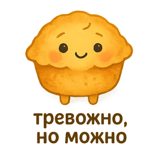  – стикер для Telegram