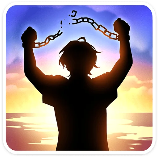  – стикер для Telegram