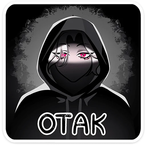  – стикер для Telegram