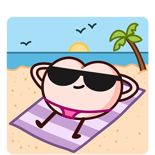  – стикер для Telegram