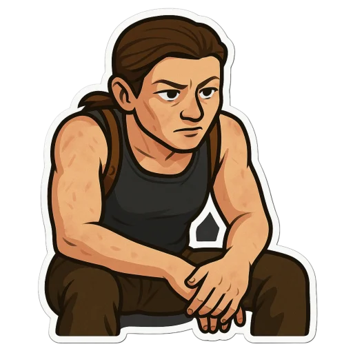  – стикер для Telegram