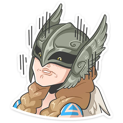  – стикер для Telegram