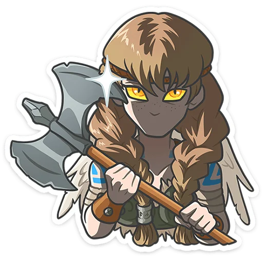  – стикер для Telegram