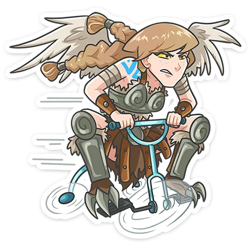 – стикер для Telegram