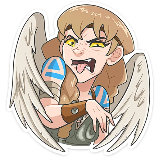  – стикер для Telegram