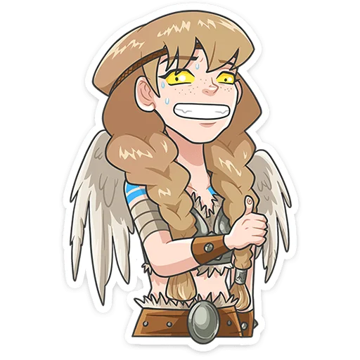  – стикер для Telegram