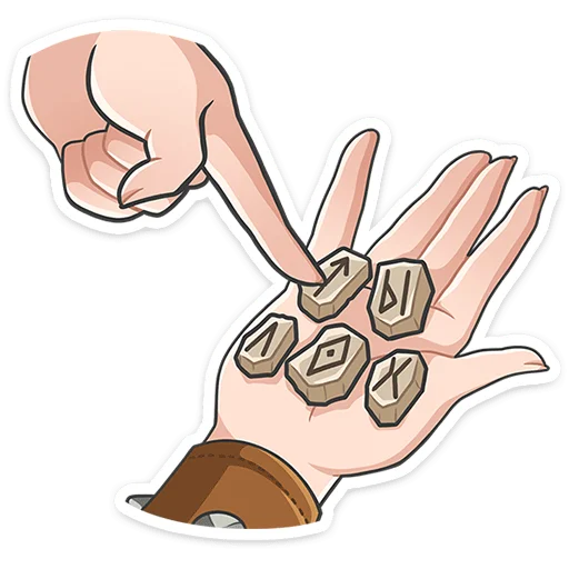  – стикер для Telegram