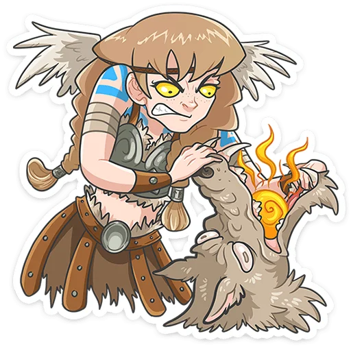  – стикер для Telegram