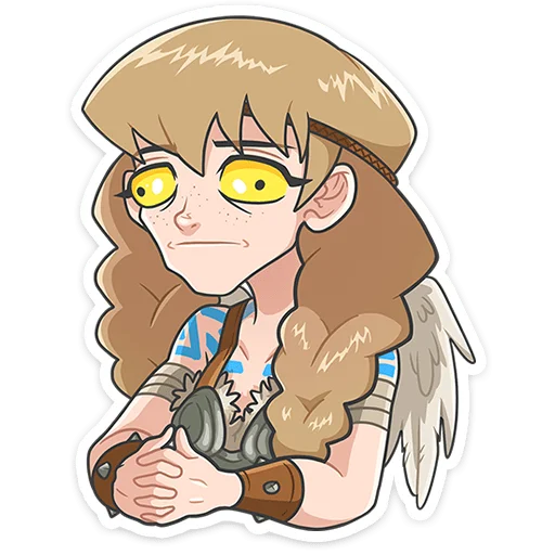  – стикер для Telegram