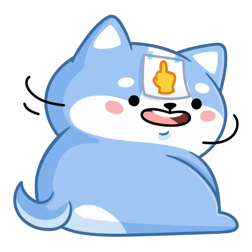  – стикер для Telegram