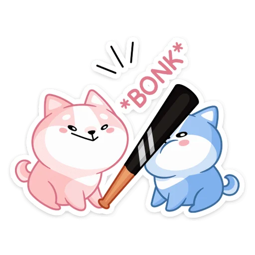  – стикер для Telegram