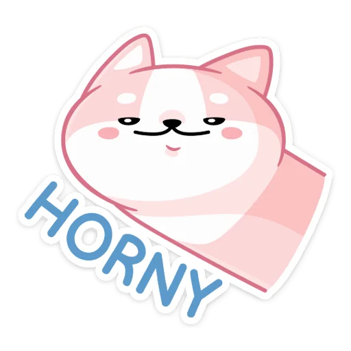  – стикер для Telegram