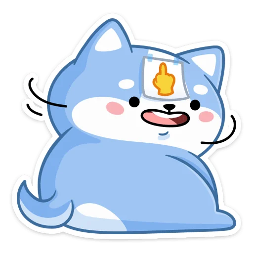  – стикер для Telegram