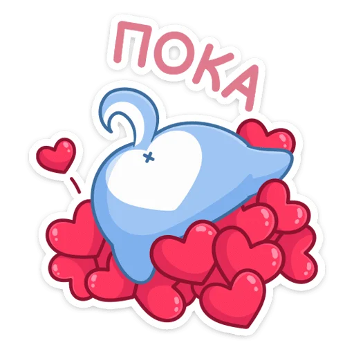  – стикер для Telegram