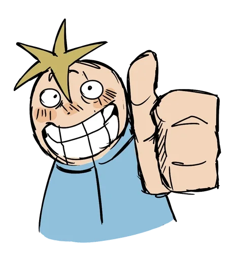  – стикер для Telegram