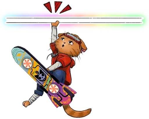  – стикер для Telegram