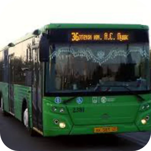 Автобусы тюмени стикер