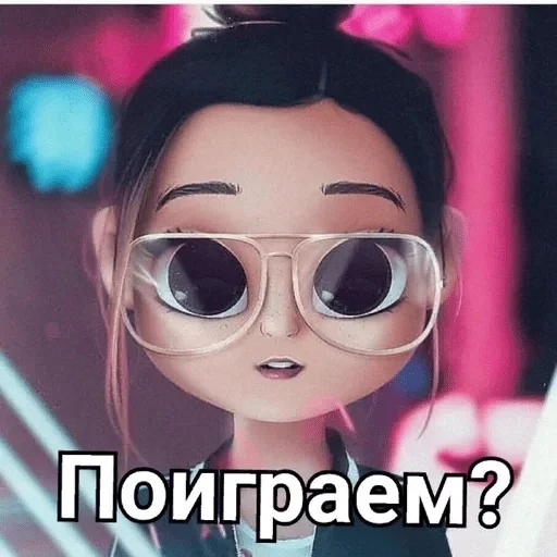  – стикер для Telegram