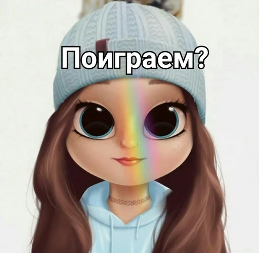  – стикер для Telegram