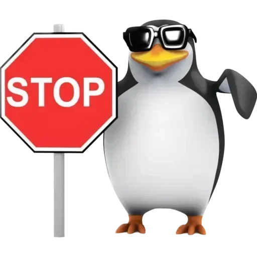  – стикер для Telegram