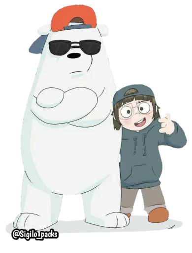  – стикер для Telegram