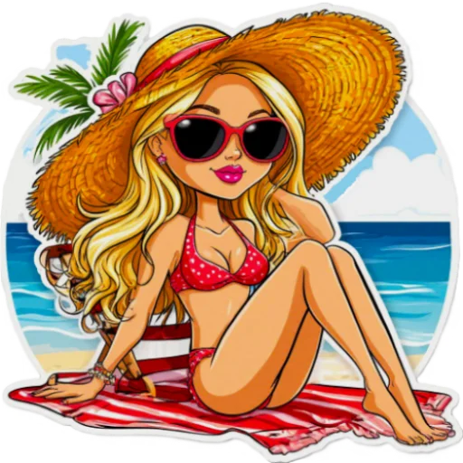  – стикер для Telegram