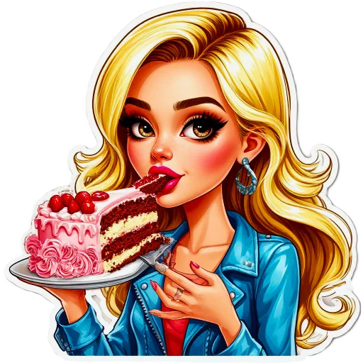  – стикер для Telegram
