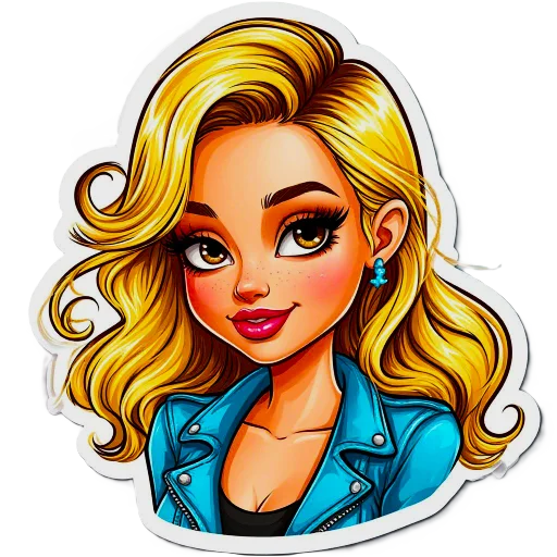  – стикер для Telegram