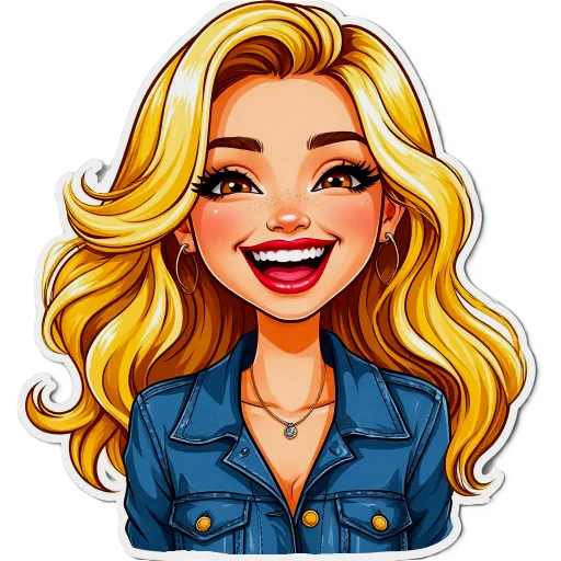  – стикер для Telegram