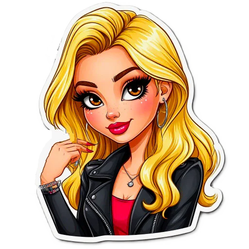  – стикер для Telegram