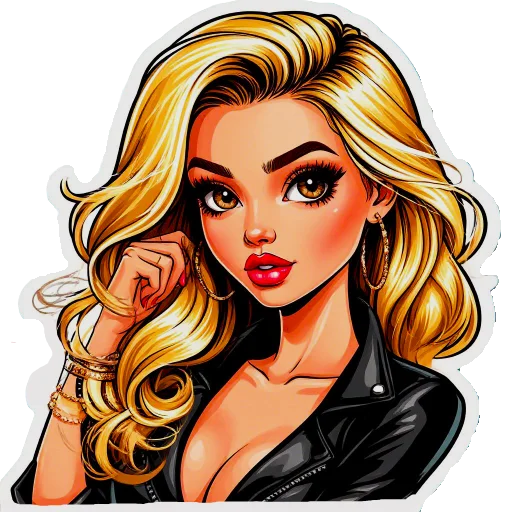  – стикер для Telegram
