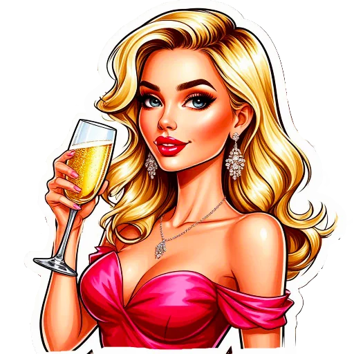 – стикер для Telegram
