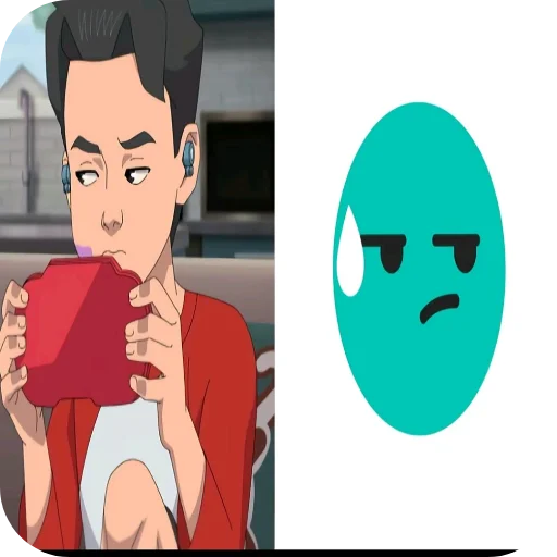  – стикер для Telegram