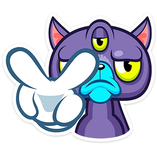  – стикер для Telegram