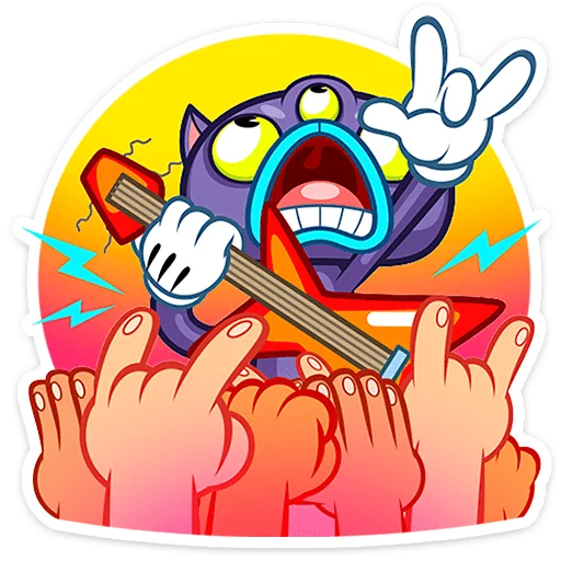  – стикер для Telegram
