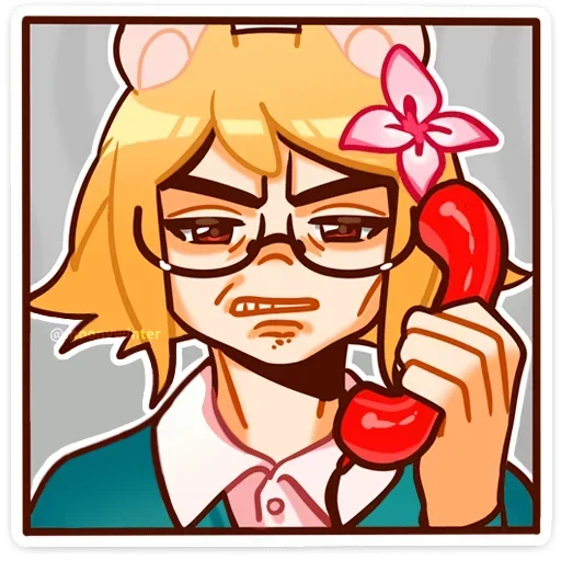  – стикер для Telegram