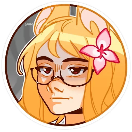  – стикер для Telegram