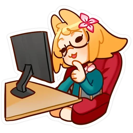  – стикер для Telegram