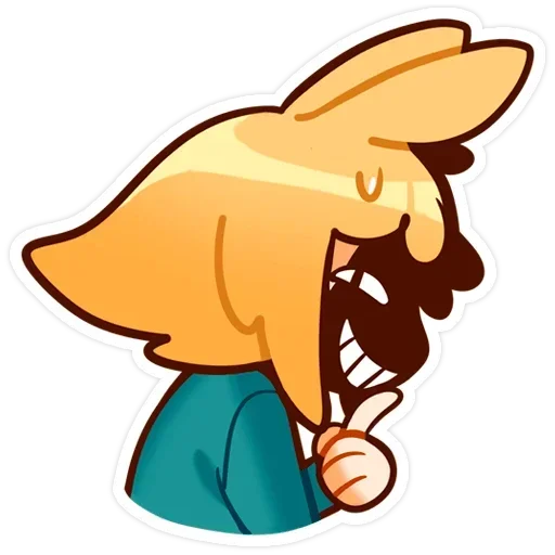  – стикер для Telegram