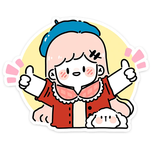  – стикер для Telegram