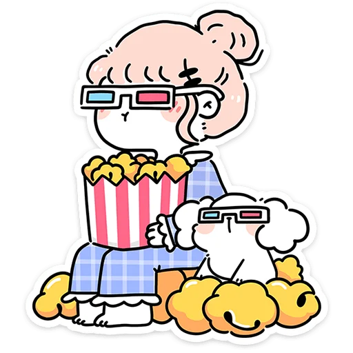  – стикер для Telegram
