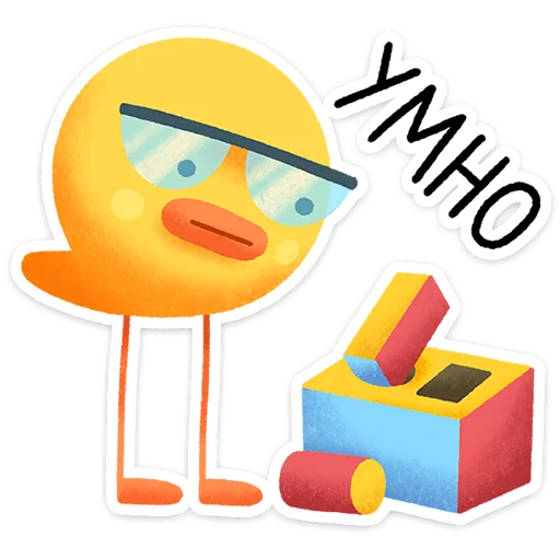  – стикер для Telegram