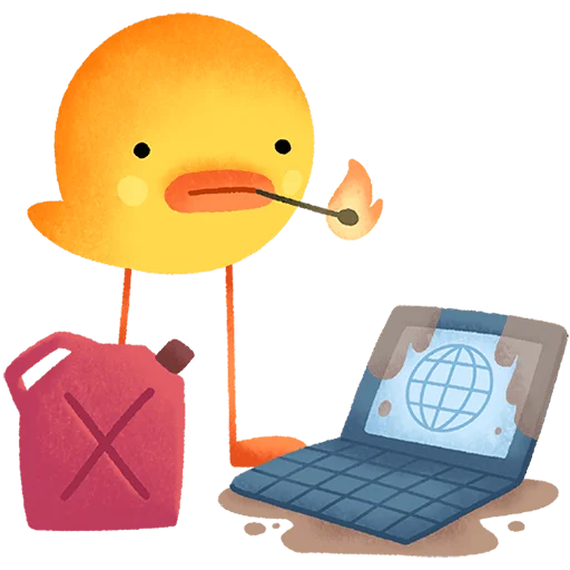  – стикер для Telegram