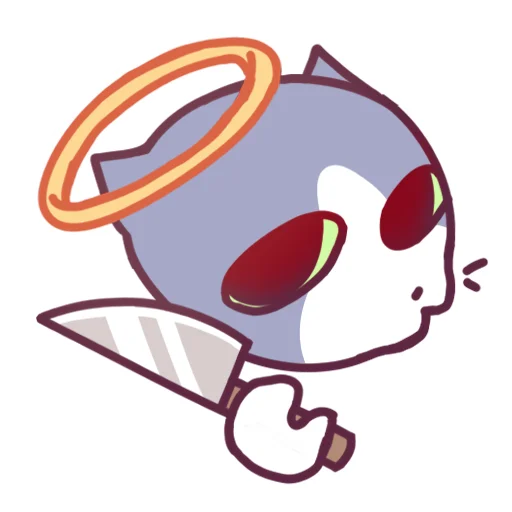  – стикер для Telegram