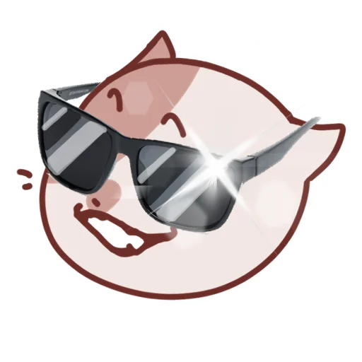  – стикер для Telegram