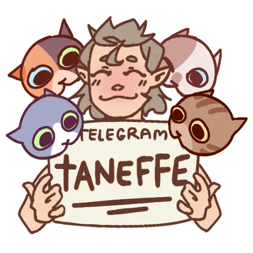  – стикер для Telegram
