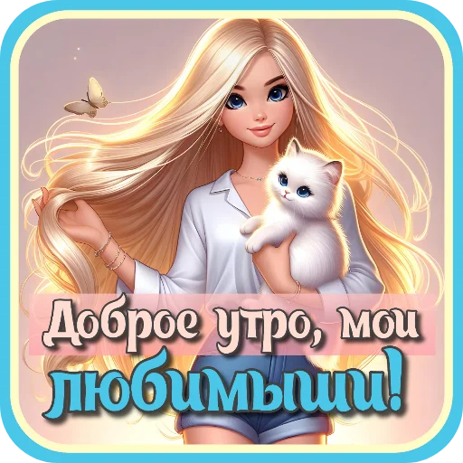  – стикер для Telegram