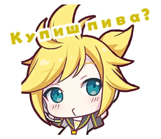  – стикер для Telegram